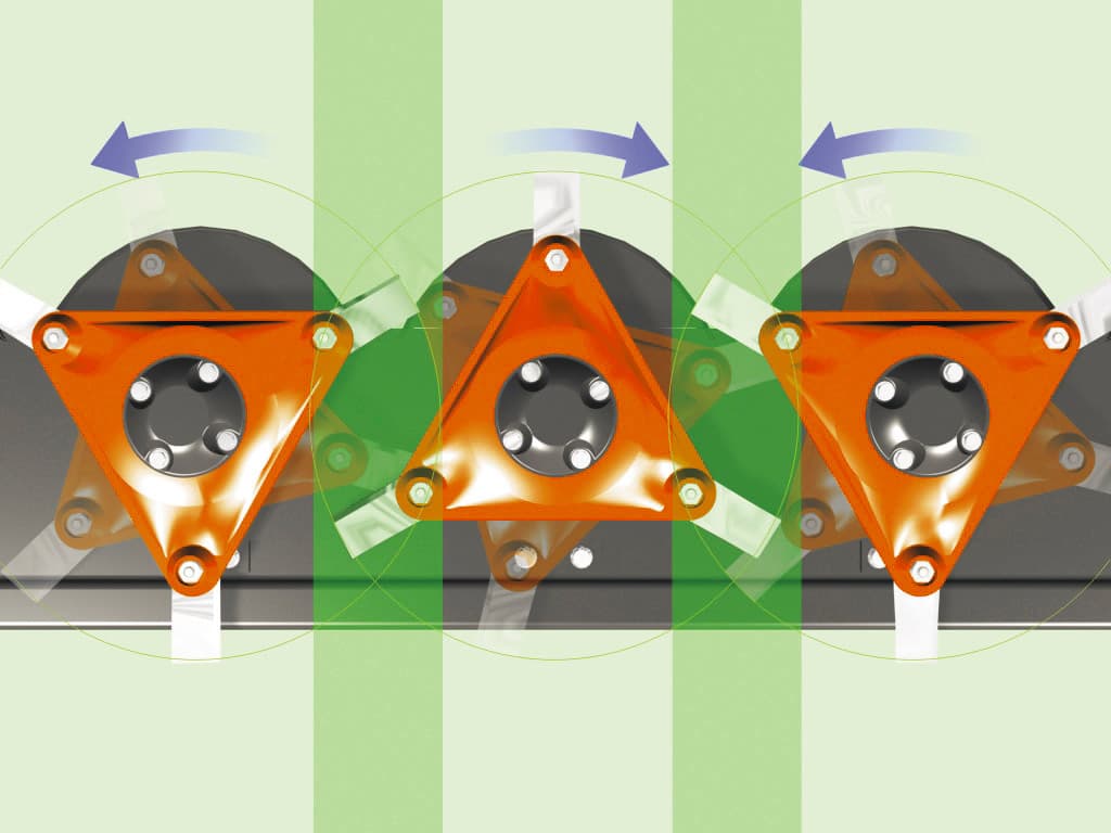 Counter-Rotating 3-Bladed Discs