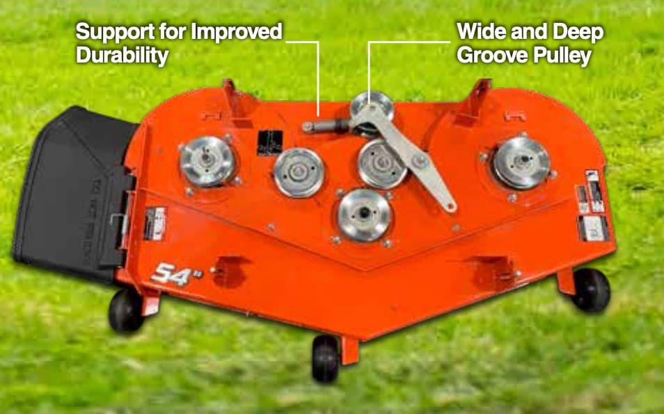 High strength steel Deep Welded Mower Deck