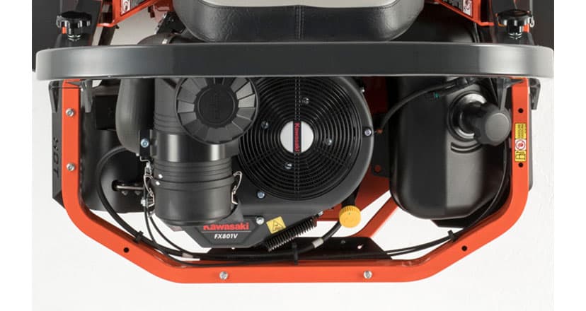 Kawasaki FX and Kohler Command Pro professional grade engines