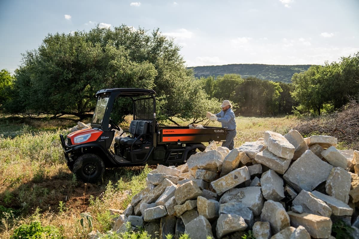 Kubota Introduces New RTV-X1130 with Highly Capable Cargo Bed