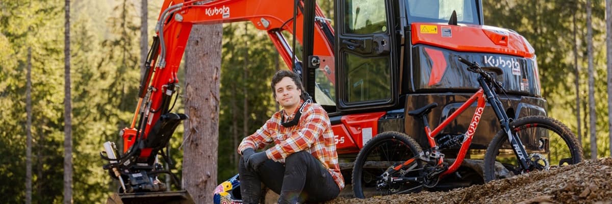 Carson Storch and Kubota Tractor Corporation Change the Look of Frame Sponsorship in Freeride Mountain Bike