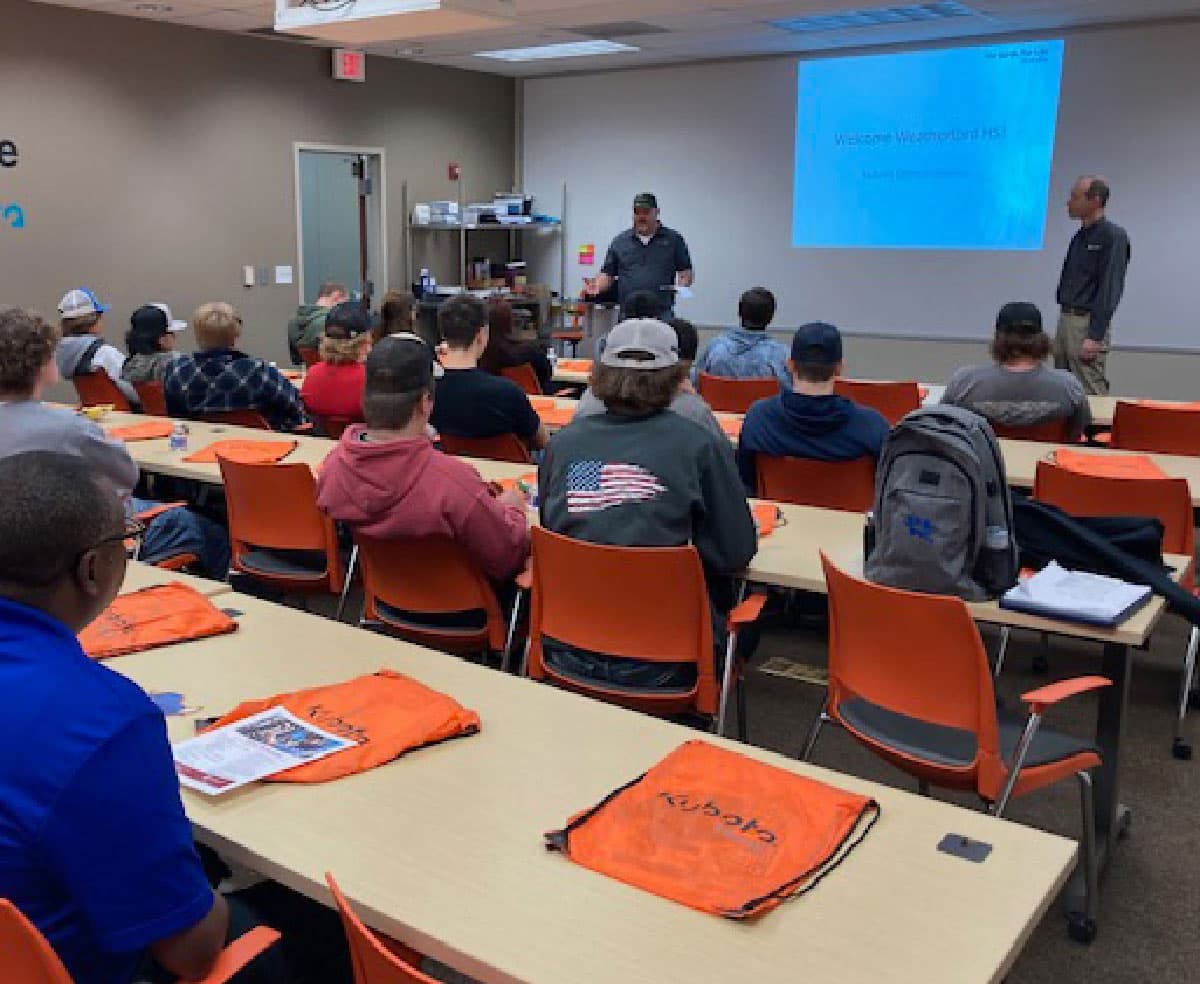 Kubota Tech classroom