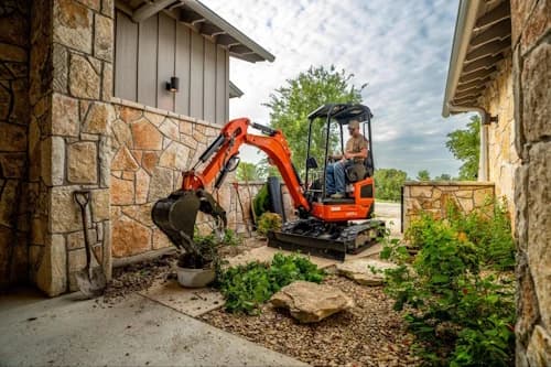 Kubota excavator