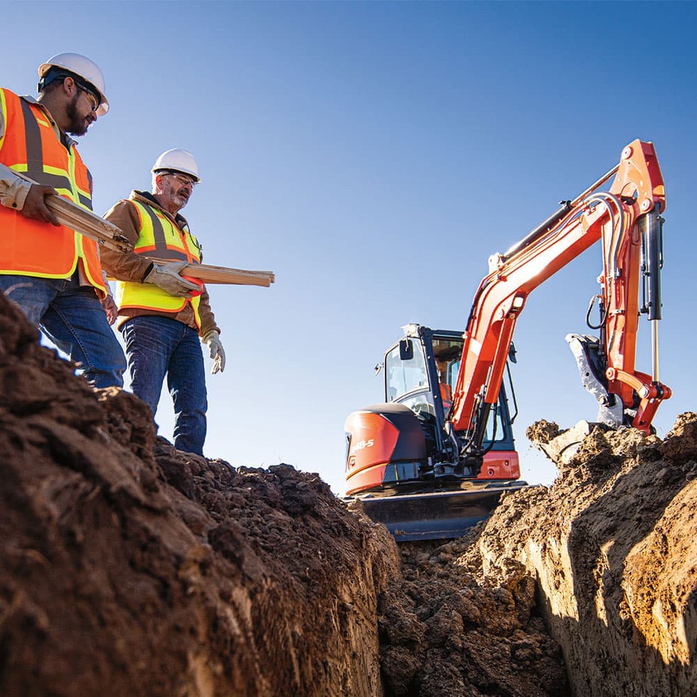 Kubota excavator