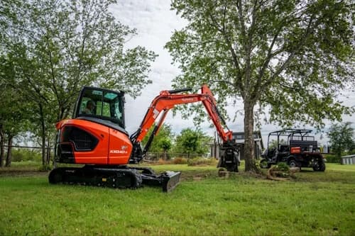 Kubota construction equipment