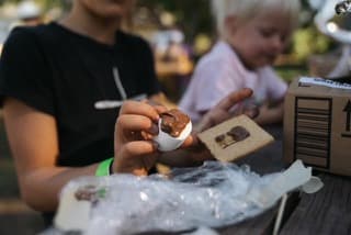 Solar Oven S'mores