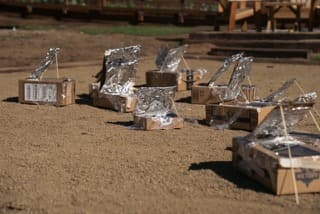 Solar Oven S'mores