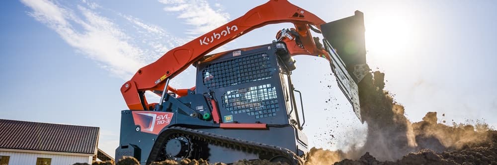 Power Meets Innovation: Kubota Unleashes SVL110-3 Compact Track Loader