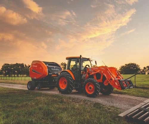 Kubota hay