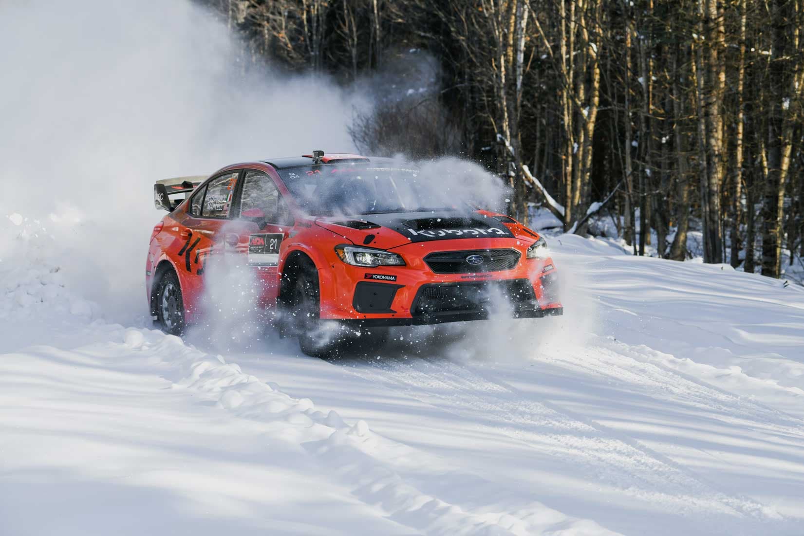 American Rally Association car