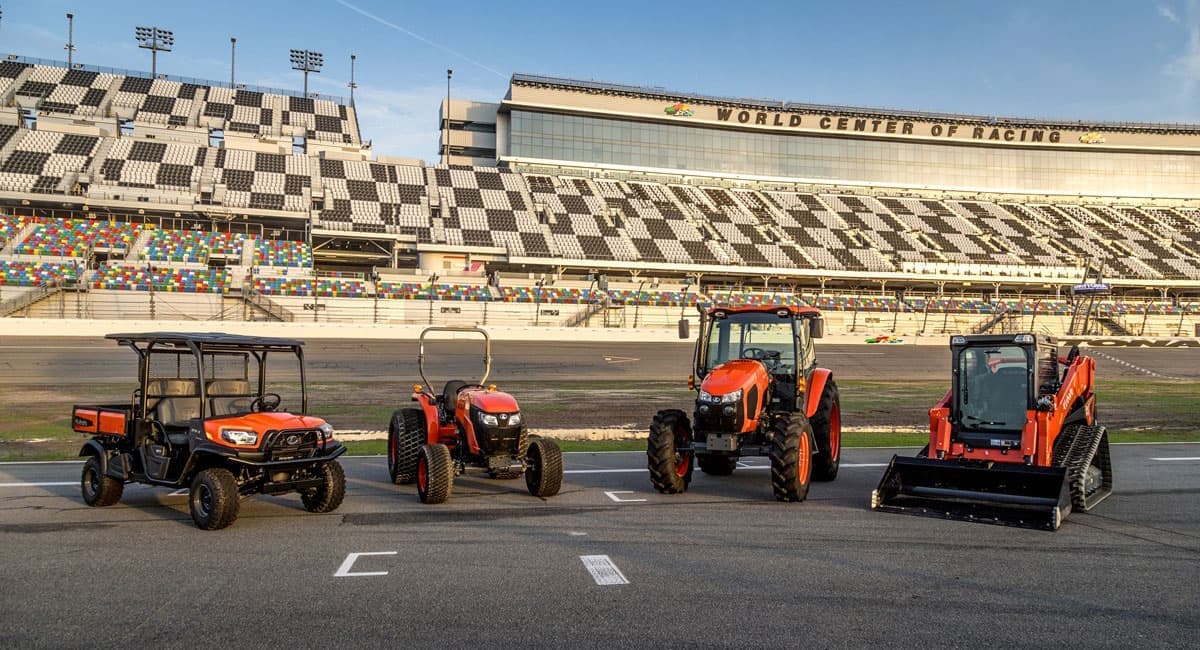 Kubota Shifts into High Gear with Multi-Year NASCAR Partnership