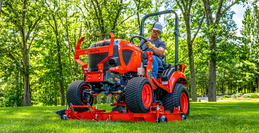 Drive-Over Mower Deck