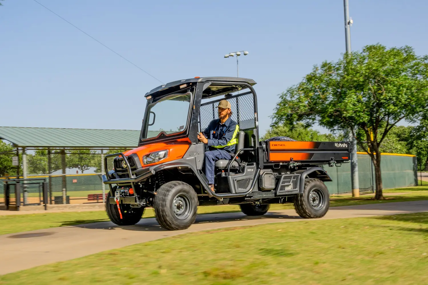 RTV-X LONG BED / Optional Roof, Windshield, LED Work Lights, Winch & Under Cargo Storage Box