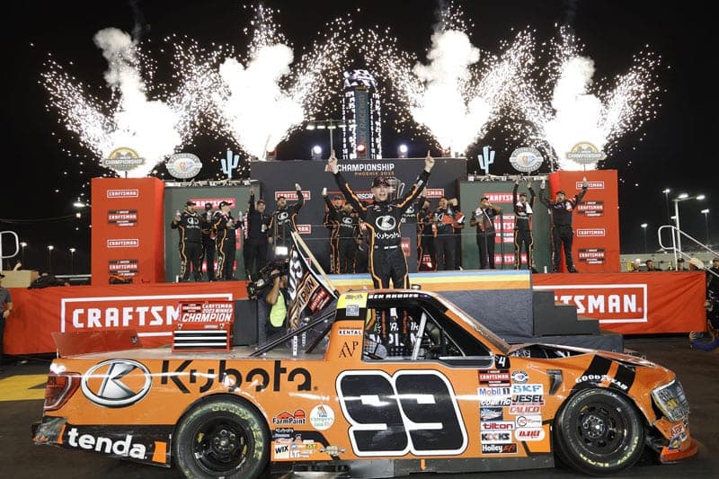 Kubota Returns as a Primary Sponsor of ThorSport Racing,Ben Rhodes for 2024 NASCAR CRAFTSMAN Truck Series Season