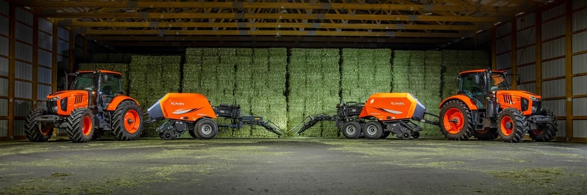 Dual Chambers Deliver Double Duty: Kubota Launches High-Capacity Small Square Baler Series