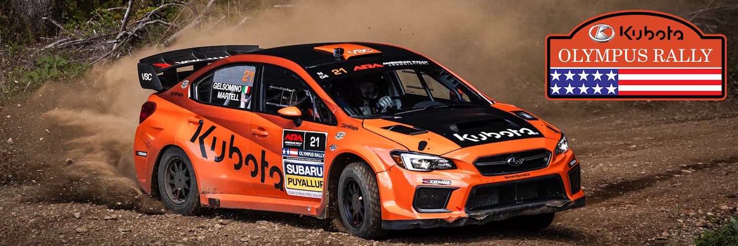 KUBOTA RENEWS SUPPORT OF ARA NATIONAL CHAMPIONSHIP, NAMED TITLE SPONSOR OF OLYMPUS RALLY