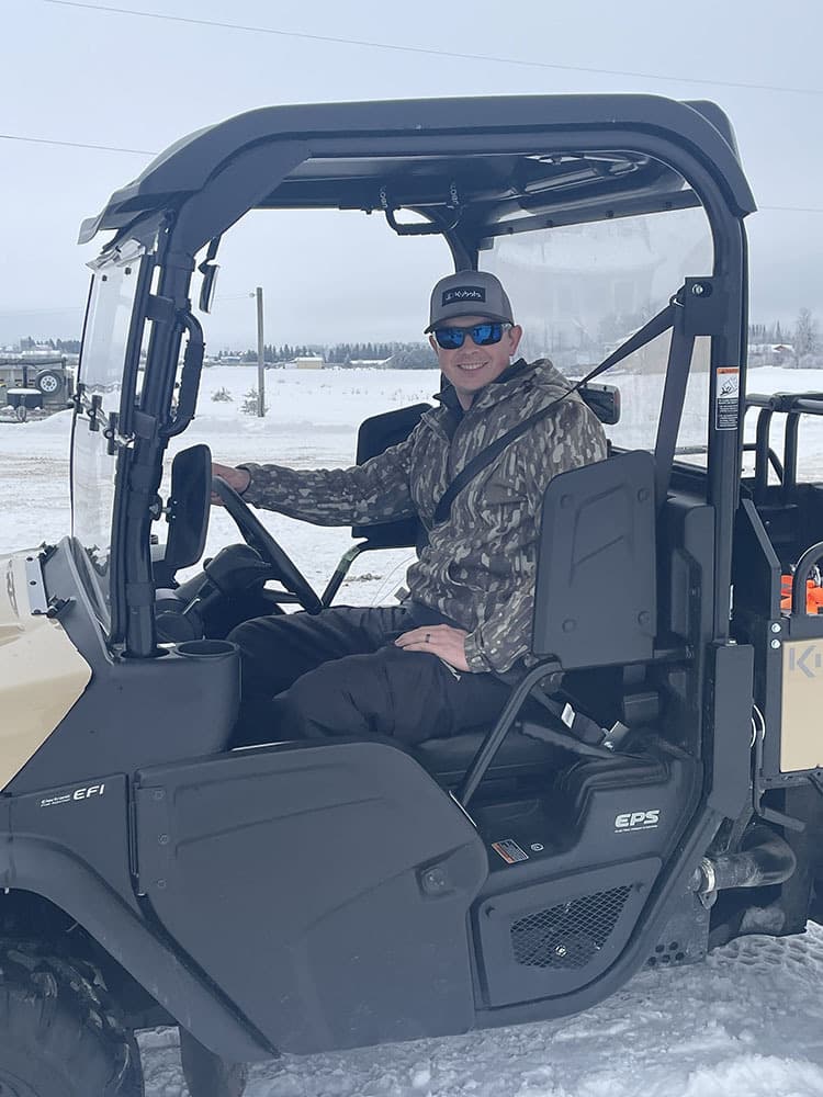 Brent Gwinn, Kubota Engineer