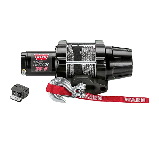 Winch Kit, Warn Axon 4,500 Synthetic Rope with Remote