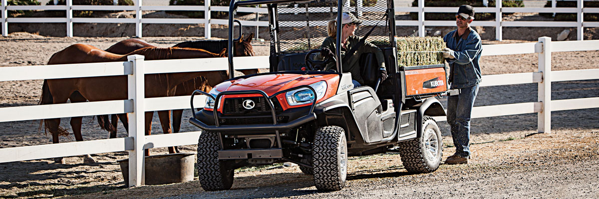 Comparing the RTV1120D utility vehicle to the John Deere® Gator XUV865M