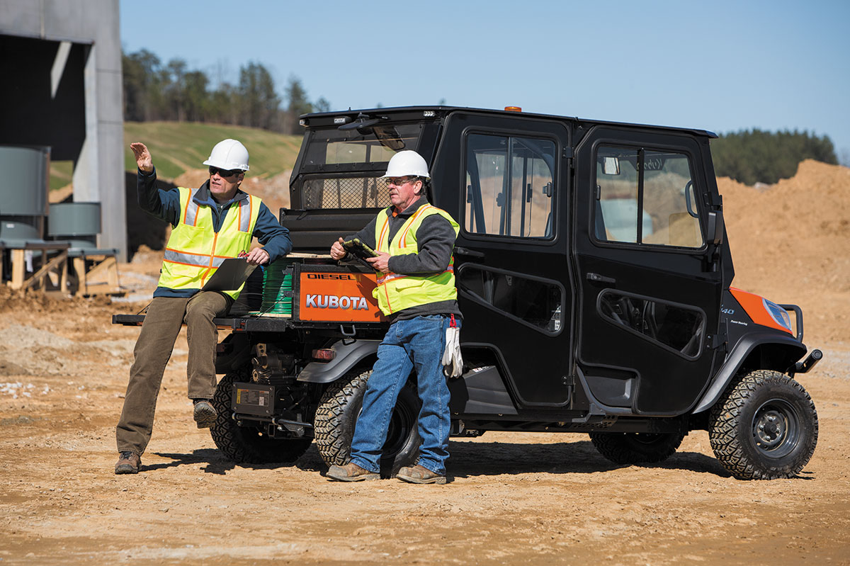 Commercial & Construction Uses for Kubota RTV