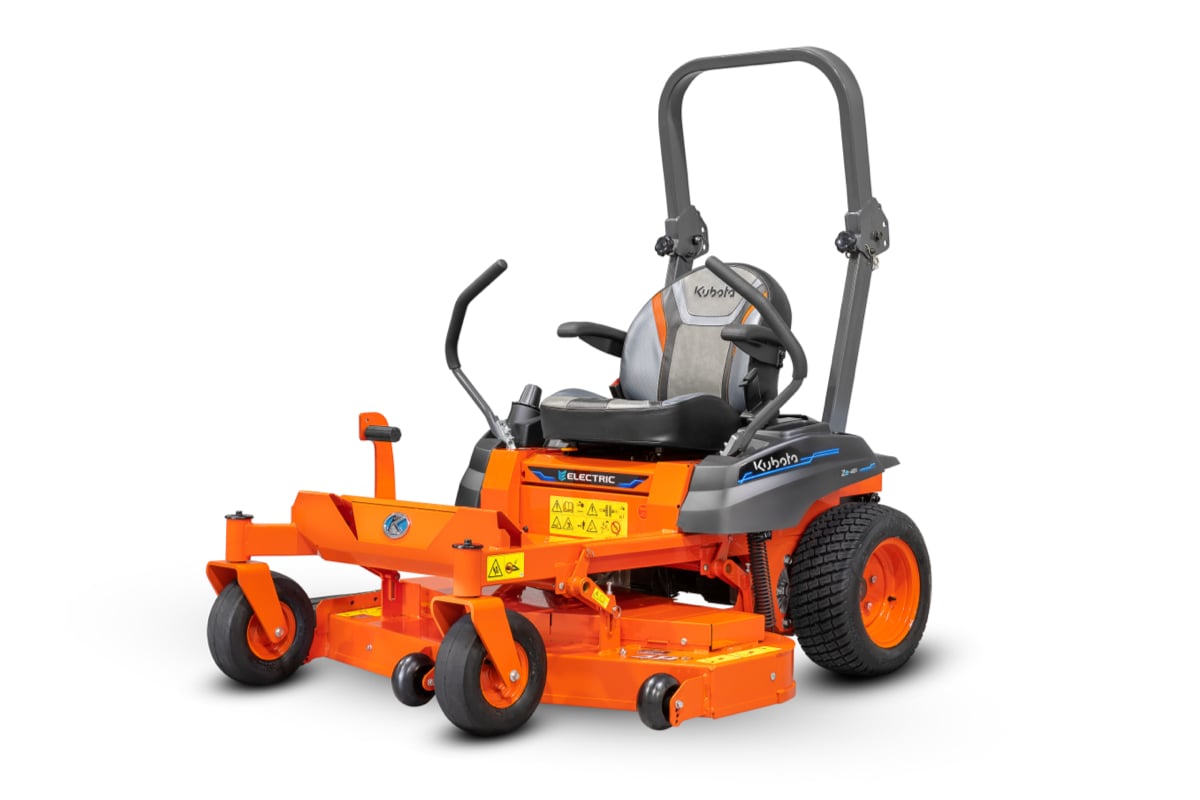 Kubota launch their latest Generation of Zero-Turn Mowers, the Ze Electric Zero-Turn range (Not available in US)