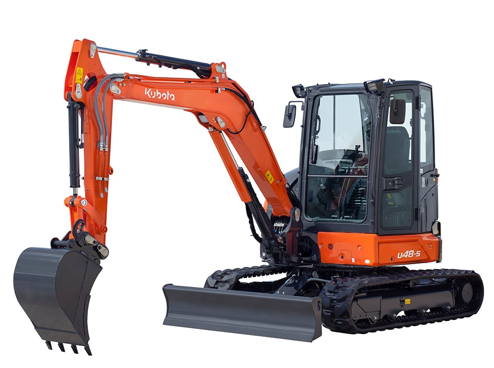 Fem Skuffelse Sammenhængende Construction - Compact Excavators - U10-5 | Kubota