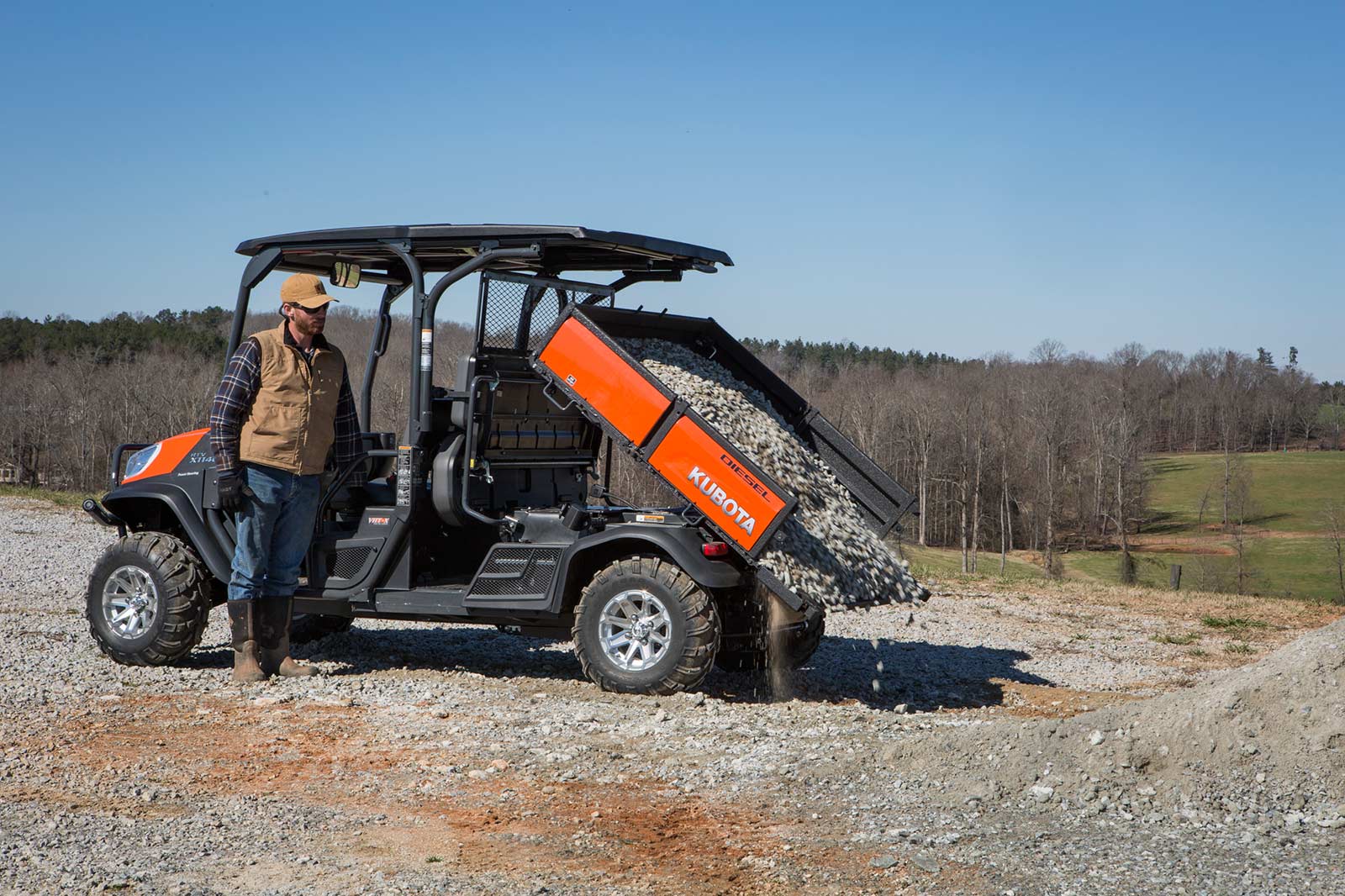 Utility Vehicles FullSize Diesel Utility Vehicles RTVX1140 Kubota