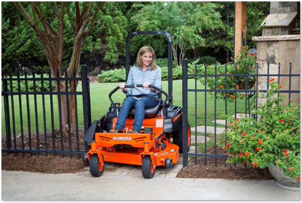 Kubota Z100 Series built in Gainesville, Georgia