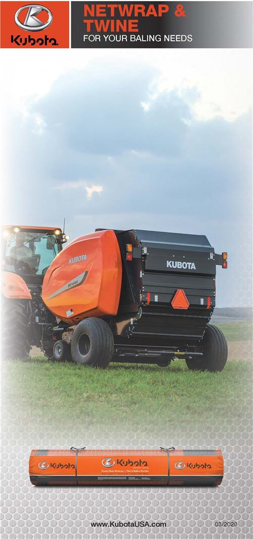 Kubota Twine brochure Cover USA 2020