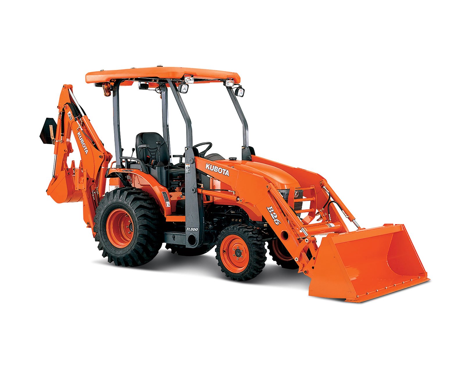 Tractors Tractor Loader Backhoe B26 Kubota