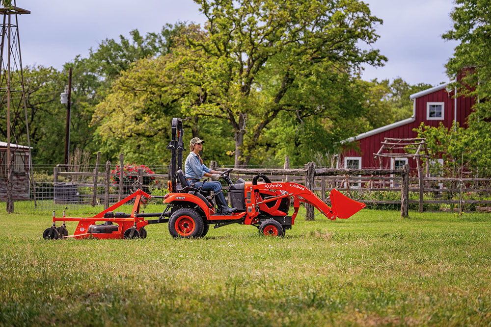 Kubota lawn mower attachments online
