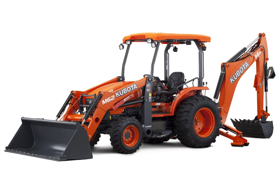 Tractors Tractor Loader Backhoe M62 Kubota