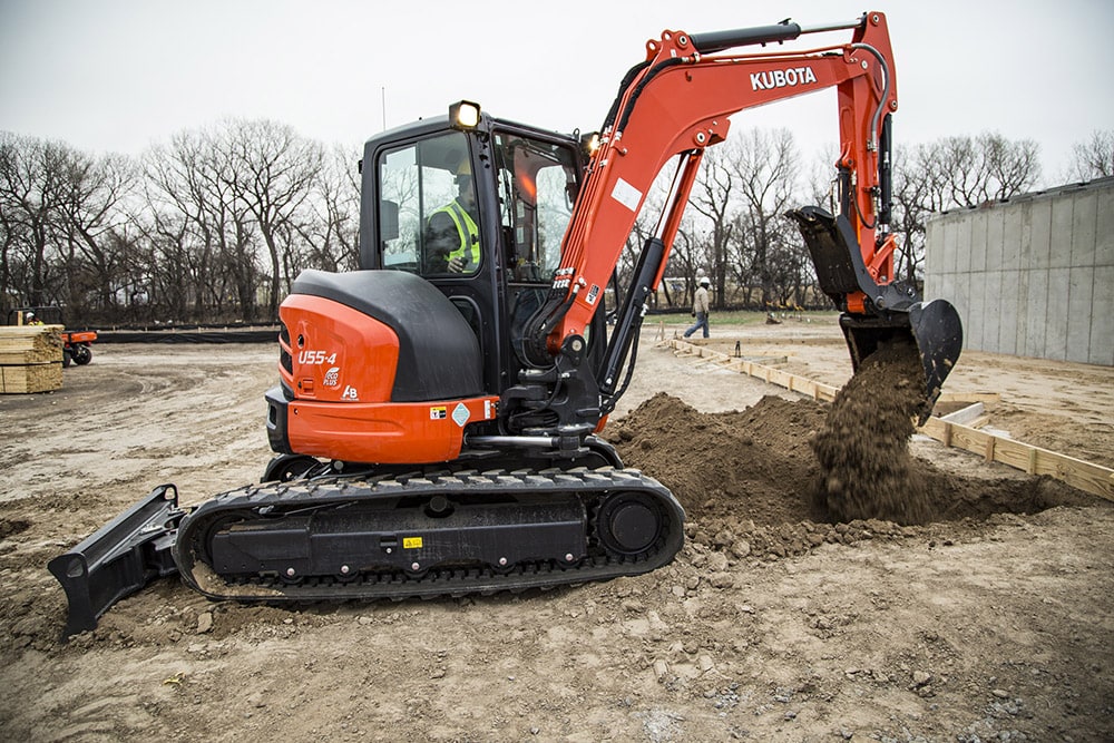 Southern Equipment Co Kubota Showroom Compact Excavators U554