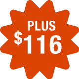 $116/month