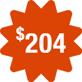 $204/month