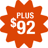 $92/month