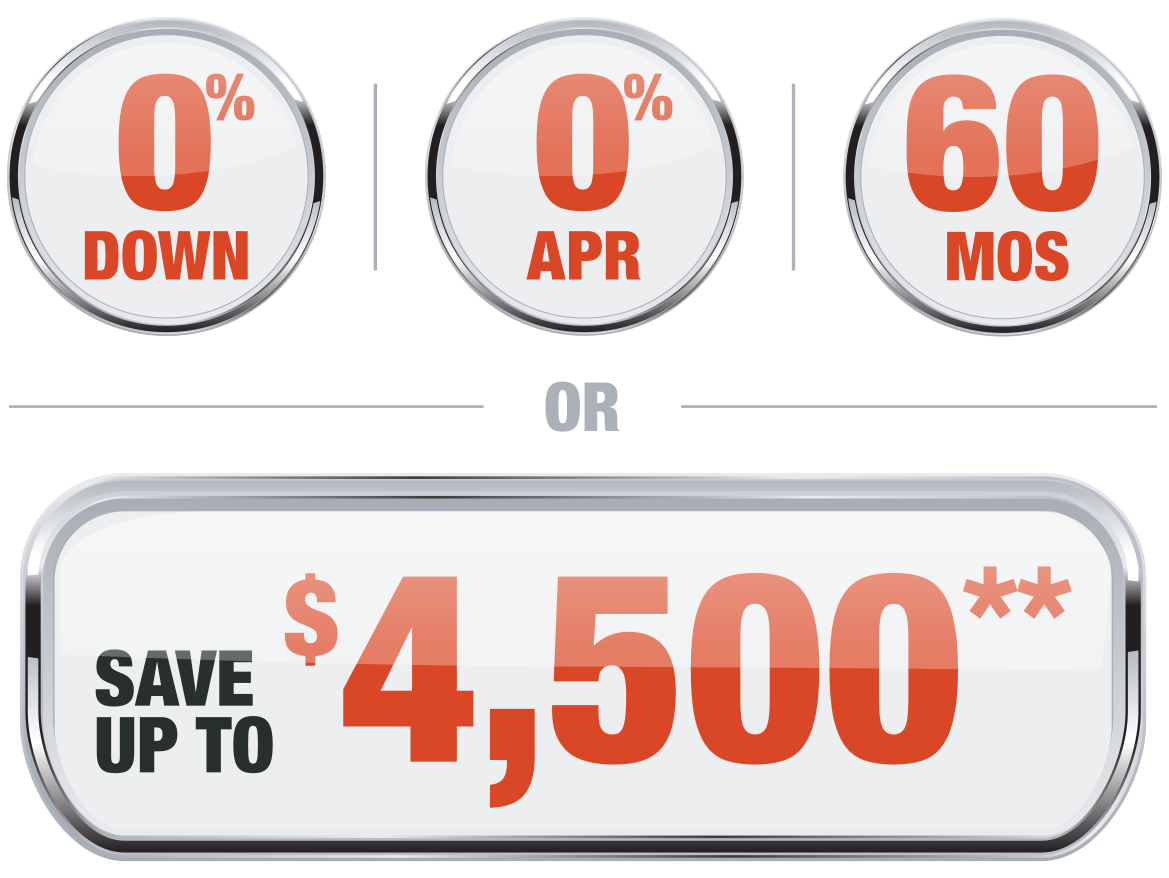 0 0 60 or save 4500 Offer Badge