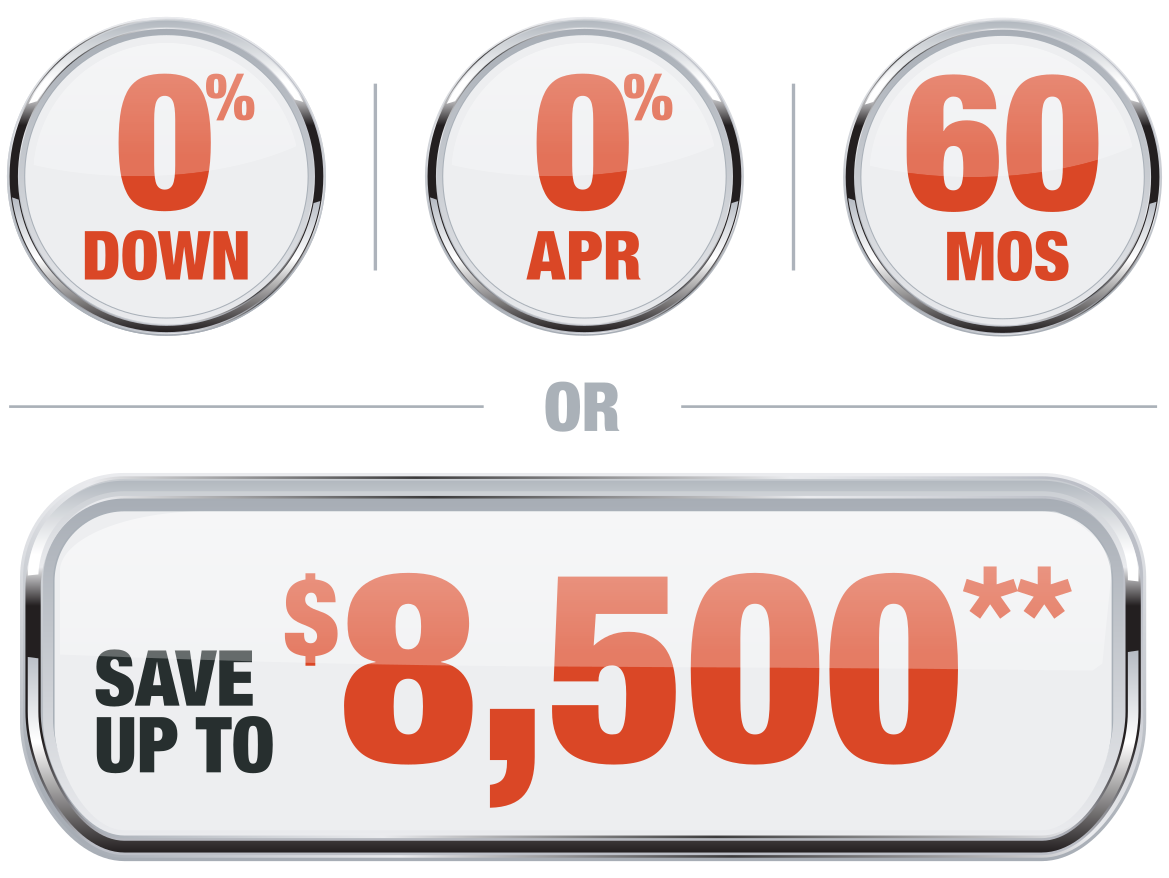 0 0 60 or save 8500 Offer Badge