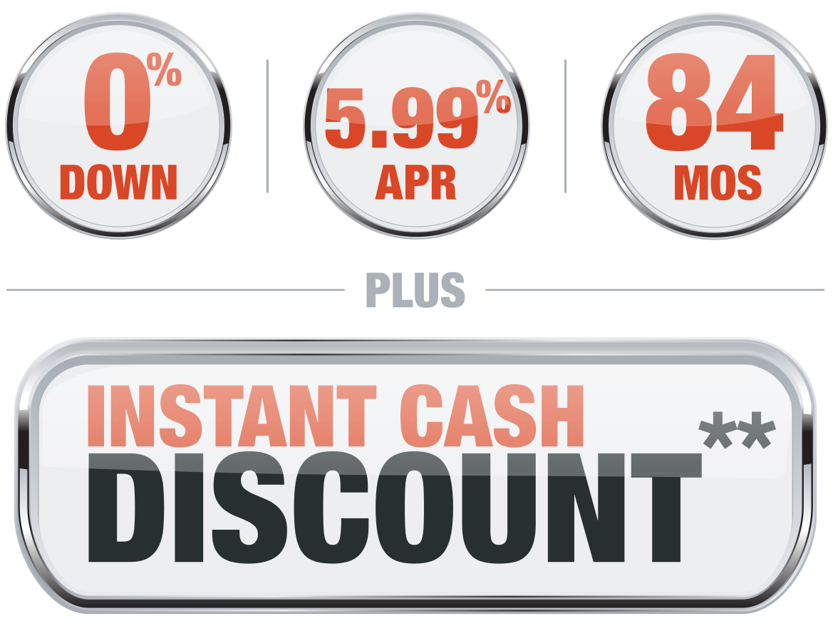 0 5.99 84 plus Instant Cash Discount Offer
