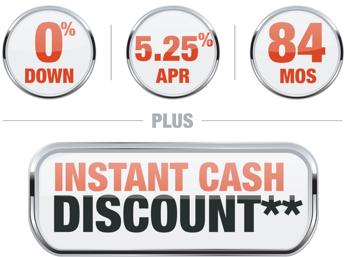 0 5.99 84 plus Instant Cash Discount Offer