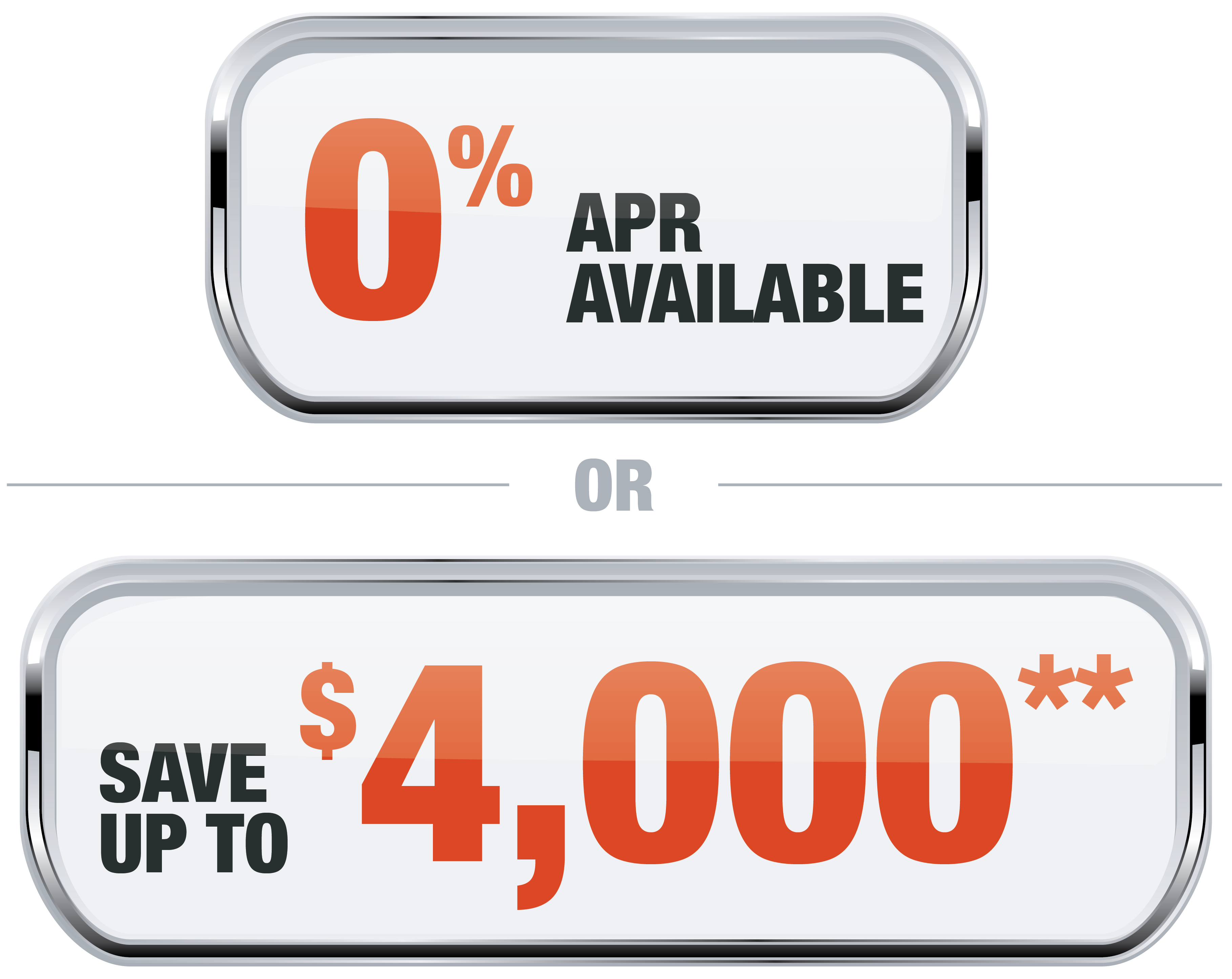 0 apr or save 4000 Offer Badge